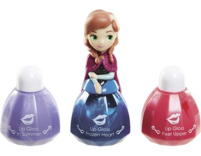 Disney Frozen Little Kingdom Make up pro princezny Anna modrá a lesky na rty