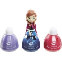 Disney Frozen Little Kingdom Make up pro princezny Anna modrá a lesky na rty Disney Frozen Little Kingdom Make up pro princezny Anna modrá a lesky na rty