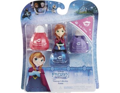 Disney Frozen Little Kingdom Make up pro princezny Anna modrá a lesky na rty