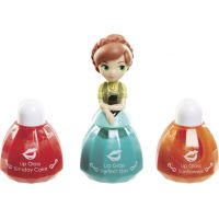 Disney Frozen Little Kingdom Make up pro princezny Anna zelená a lesky na rty Disney Frozen Little Kingdom Make up pro princezny Anna zelená a lesky na rty