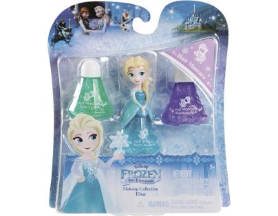Disney Frozen Little Kingdom Make up pro princezny Elsa modrá a řasenky na vlasy