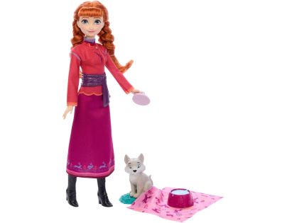 Disney Frozen bábika - Anna s polárnou líškou