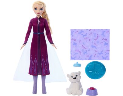 Disney Frozen bábika - Elsa s ľadovým medveďom