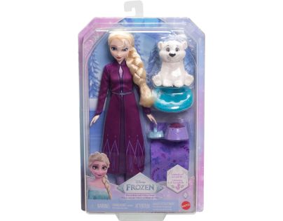 Disney Frozen bábika - Elsa s ľadovým medveďom