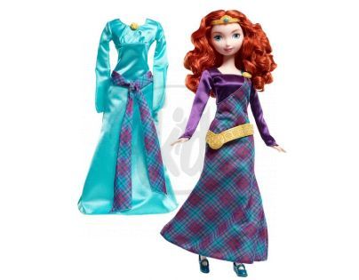 MATTEL Disney Princess - Odvážná Merida s šaty Y3470