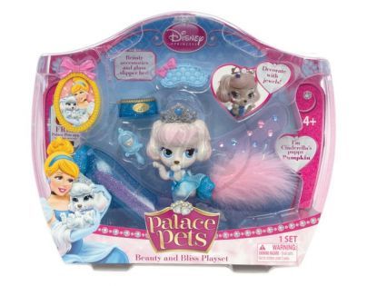 Disney Palace Pets Mazlíčci s huňatým třpytivým ocasem a doplňky - Pumpkin
