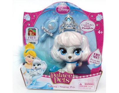 Disney Palace Pets Mluvící a zpívající mazlíček - Pumpkin