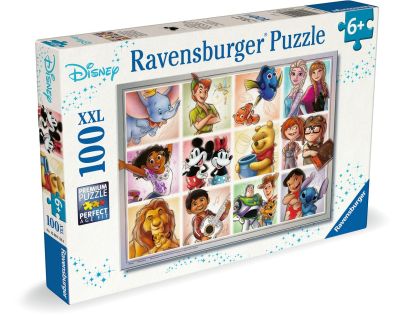 Disney postavy 100 dielikov