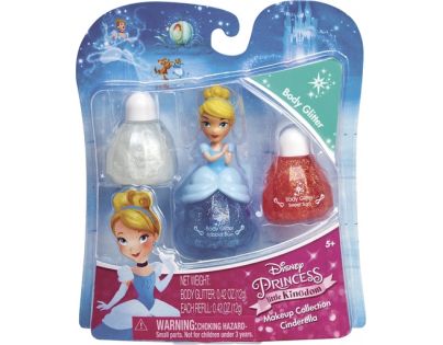 Disney Princess Little Kingdom Make up pro princezny 2 Popelka a třpytky na tělo