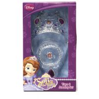 Black Fire Disney Princezná Sofia Prvá Set s korunkou a šperkami 2