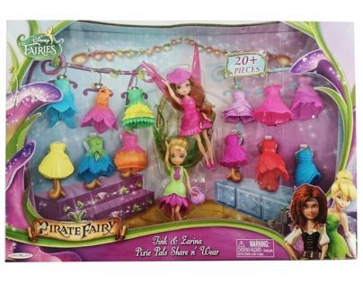 Disney Víly: 11 cm panenka a modní doplňky 2v1 - Zvonilka a Zarina