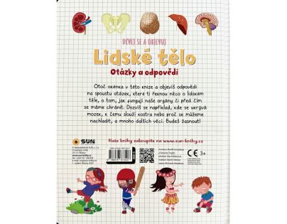 Pozeraj sa a objavuj - ĽUDSKÉ TELO - okienková kniha - otázky a odpovede