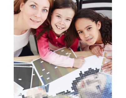 Poppik Samolepkový plagát Dievča s perlovými náušnicami