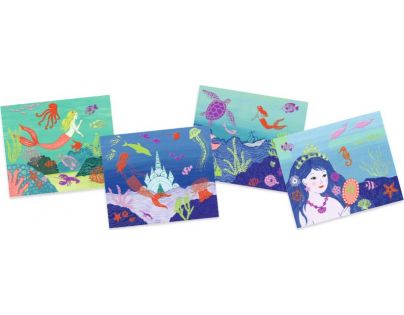 Djeco Magické tvorenia sa trblietky Oceán