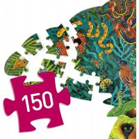 Djeco Puzzle Chameleon 150 dielikov 2