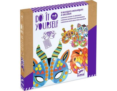 Djeco Diy Masky Zvieratá Z Džungle