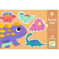 Djeco Duo Puzzle Dinosaury 4