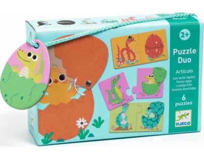 Djeco Duo Puzzle Nájdi vajíčko