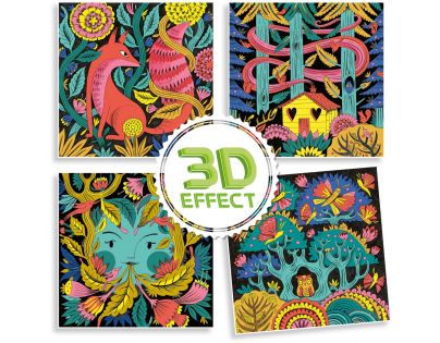 Djeco Fantastický les 3D efekt