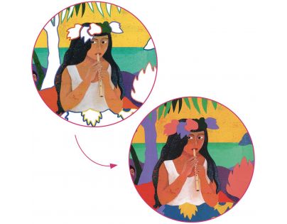 Djeco Inspired by Paul Gauguin Polynézia