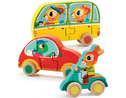 Djeco 3D puzzle zajko