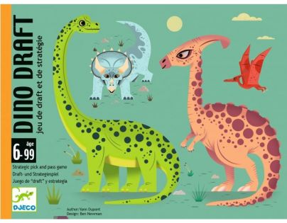 Djeco Kartová hra Dino draft