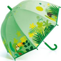 Djeco Krásny dizajnový dáždnik Tropická Jungle