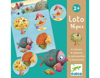 Djeco Loto 4 ročné obdobia