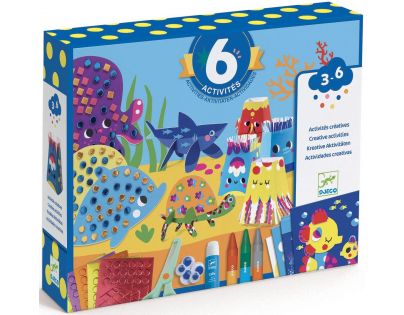 Djeco Luxusná kreatívna sada Pod vodou