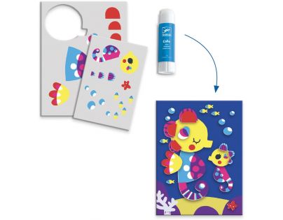 Djeco Luxusná kreatívna sada Pod vodou