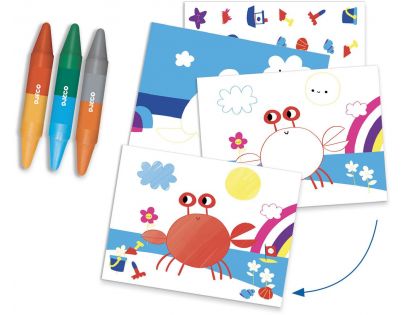 Djeco Luxusná kreatívna sada Pod vodou