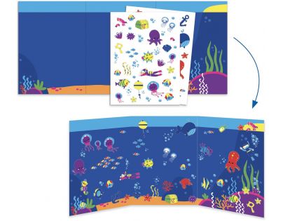 Djeco Luxusná kreatívna sada Pod vodou