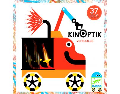 Djeco Puzzle kinoptik Auto 37 dielikov