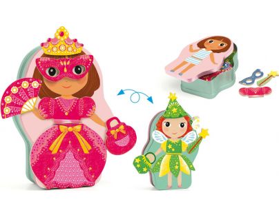 Djeco Puzzle magnetické Skladačka Víla 24 dielikov