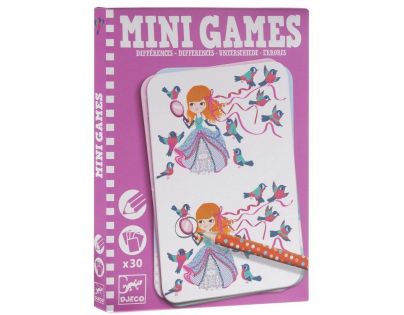 Djeco Mini Games Nájdi rozdiely Lea