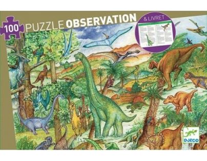 Djeco Obrázkové puzzle Dinosaury