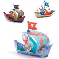 Djeco Origami skladačka plávajúce lode 2