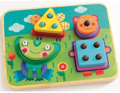 Djeco Puzzle Kikouplok