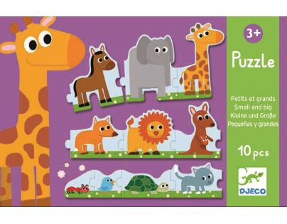 Djeco Puzzle Od najväčšieho po najmenší