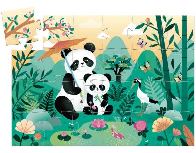 Djeco Puzzle Panda 24 dielikov