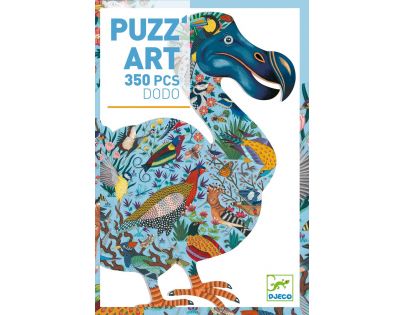 Djeco Puzzle Vták Dodo 350 dielikov