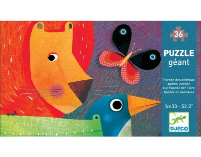 Djeco Puzzle veľké Promenáda 36 dielikov