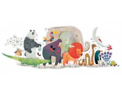 Djeco Puzzle veľké Promenáda 36 dielikov