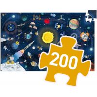 Djeco Puzzle Vesmír s popisom 200 dielikov 4