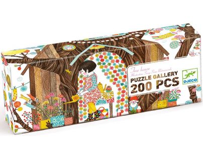 Djeco Puzzle obrazové Domček na strome 200 dielikov