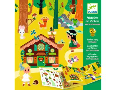 Djeco Samolepkové príbehy Magický les