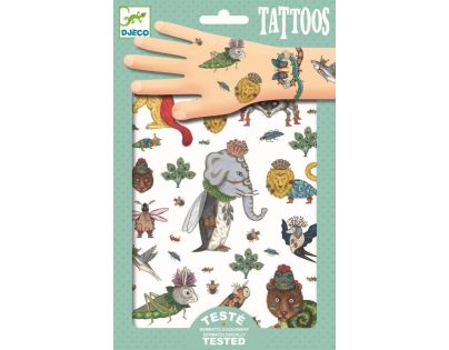 Djeco Tetovanie přeházené zvieratka