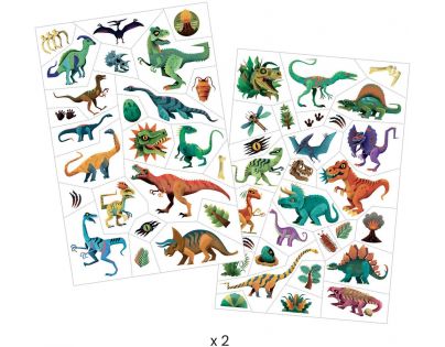 Djeco Tetovanie Svet dinosaurov