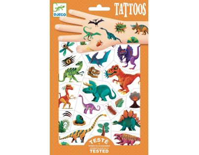 Djeco Tetovanie Svet dinosaurov