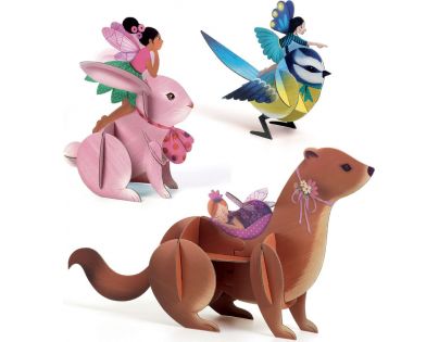 Djeco Veľký kreatívny box Fairy